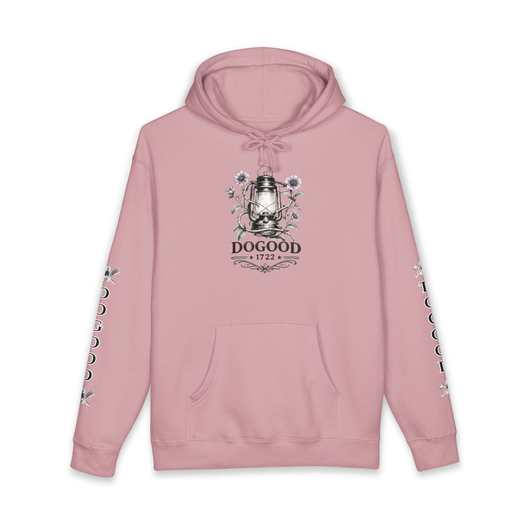 Mind Your Manners Hoodie — Vintage Lantern Floral Heavy Weight Pullover