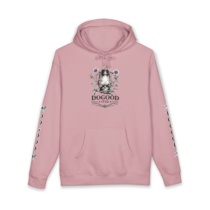 Mind Your Manners Hoodie — Vintage Lantern Floral Heavy Weight Pullover