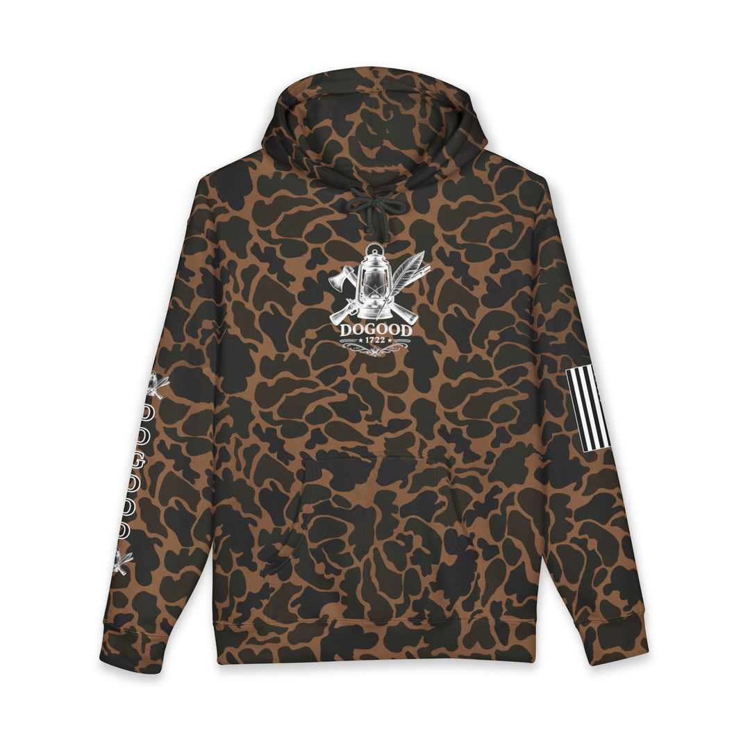 Patriotic Hoodie — "Midnight Ride" Premium Hooded Sweatshirt