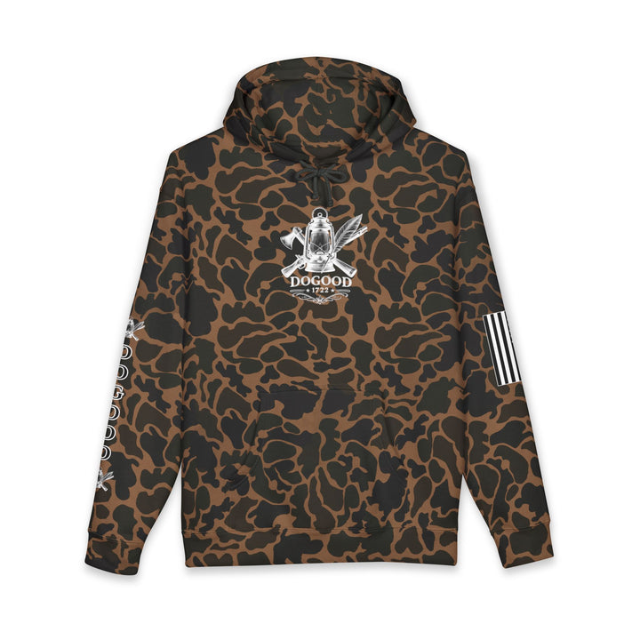 Patriotic Hoodie — "Midnight Ride" Premium Hooded Sweatshirt
