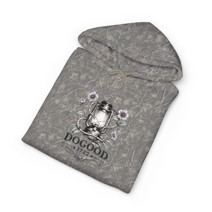 Homesteader Hoodie — "Basically a Homesteader Now" Vintage Farm Illustration Hooded Sweatshirt