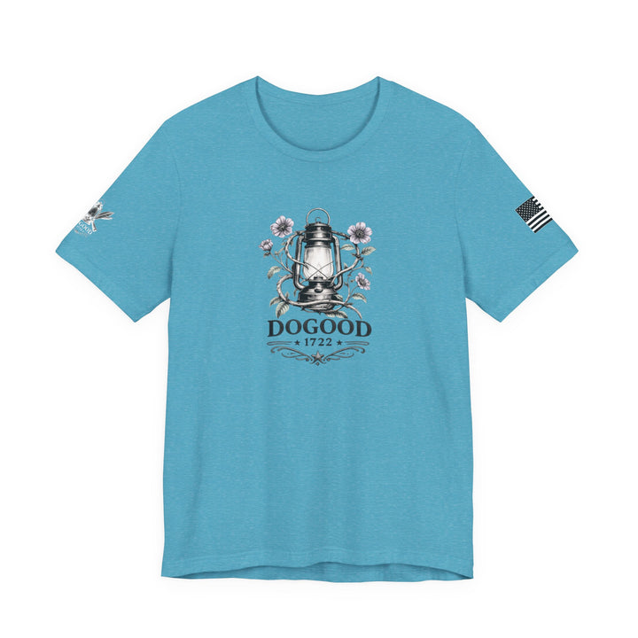 Liberty Lantern Tee — Patriotic "Raising Patriots" Graphic T-Shirt