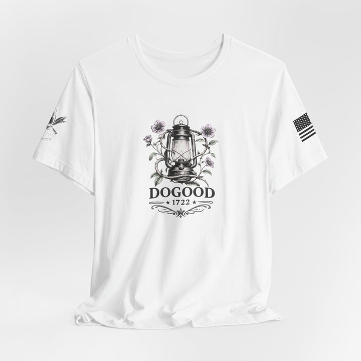 Liberty Lantern Tee — Patriotic "Raising Patriots" Graphic T-Shirt