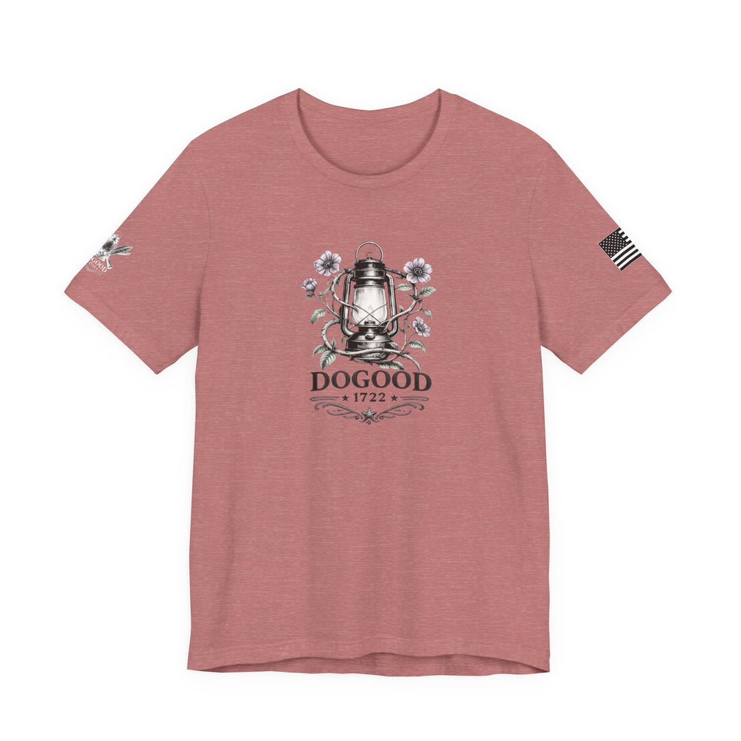 Liberty Lantern Tee — Patriotic "Raising Patriots" Graphic T-Shirt