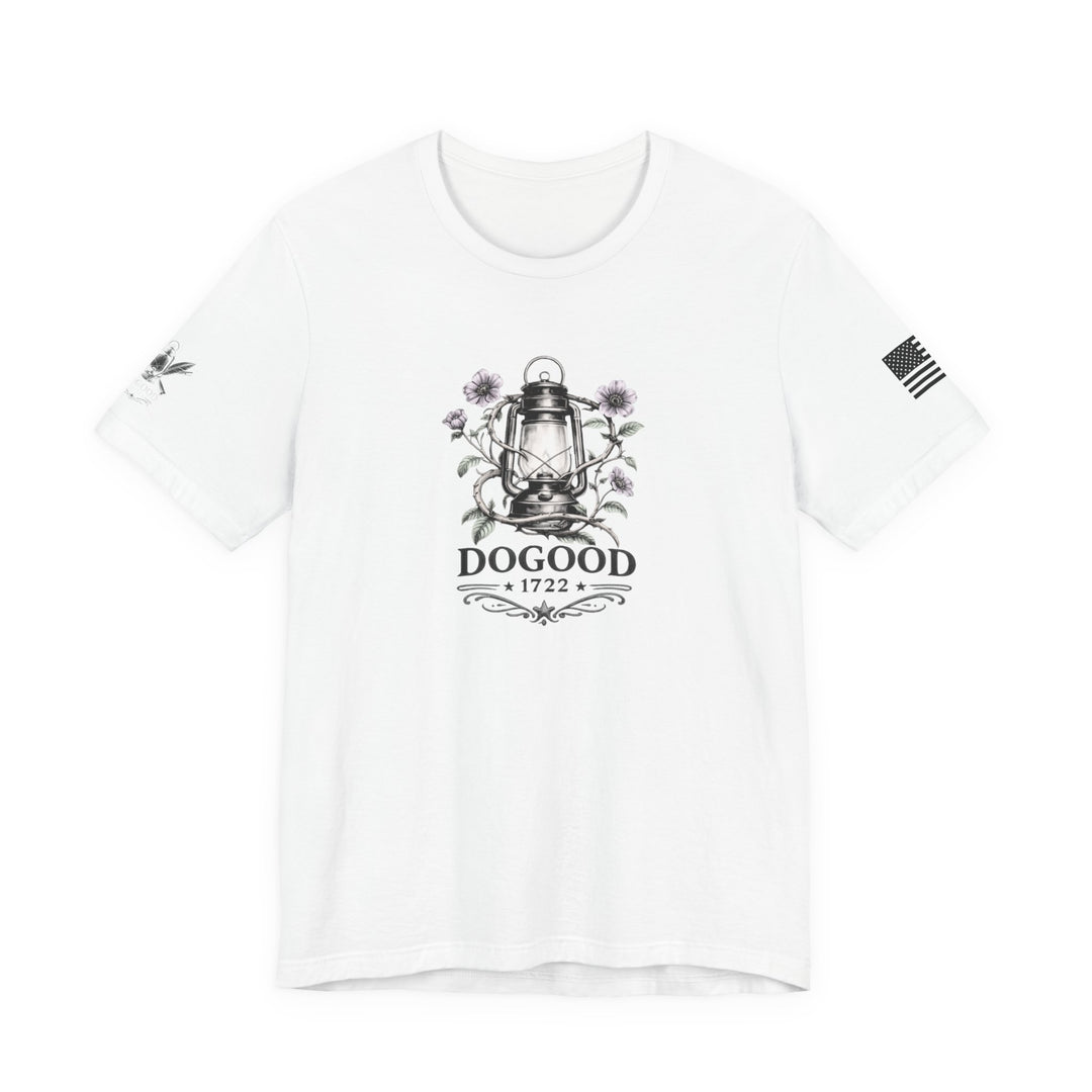 Liberty Lantern Tee — Patriotic "Raising Patriots" Graphic T-Shirt
