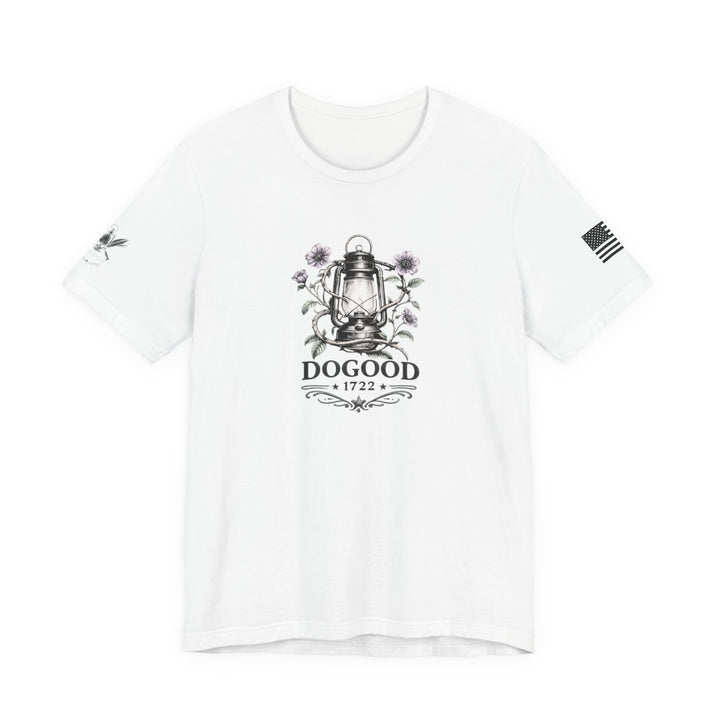 Liberty Lantern Tee — Patriotic "Raising Patriots" Graphic T-Shirt