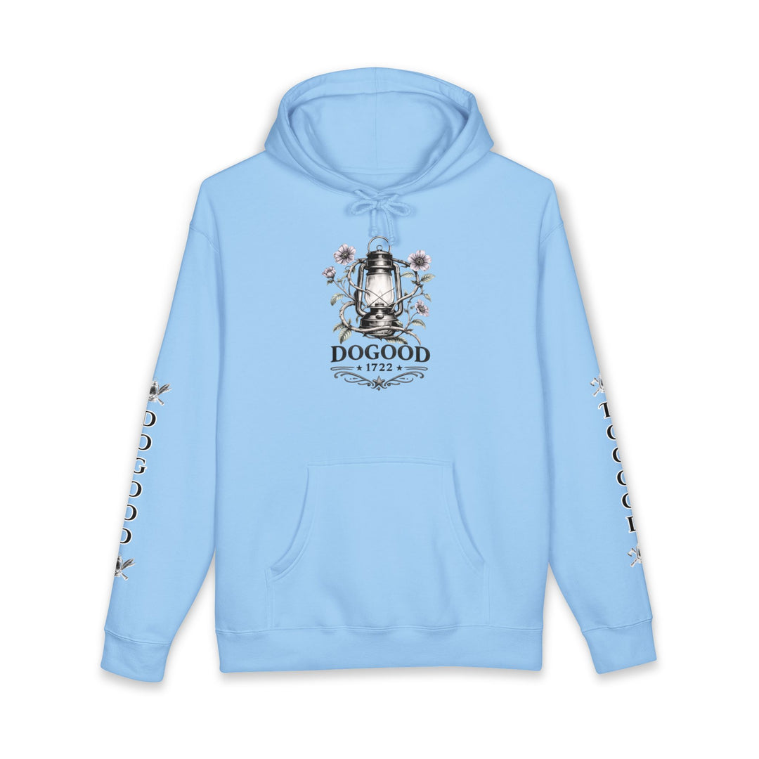 Mind Your Manners Hoodie — Vintage Lantern Floral Heavy Weight Pullover