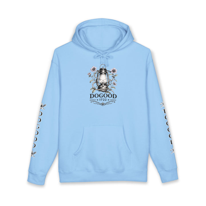 Mind Your Manners Hoodie — Vintage Lantern Floral Heavy Weight Pullover