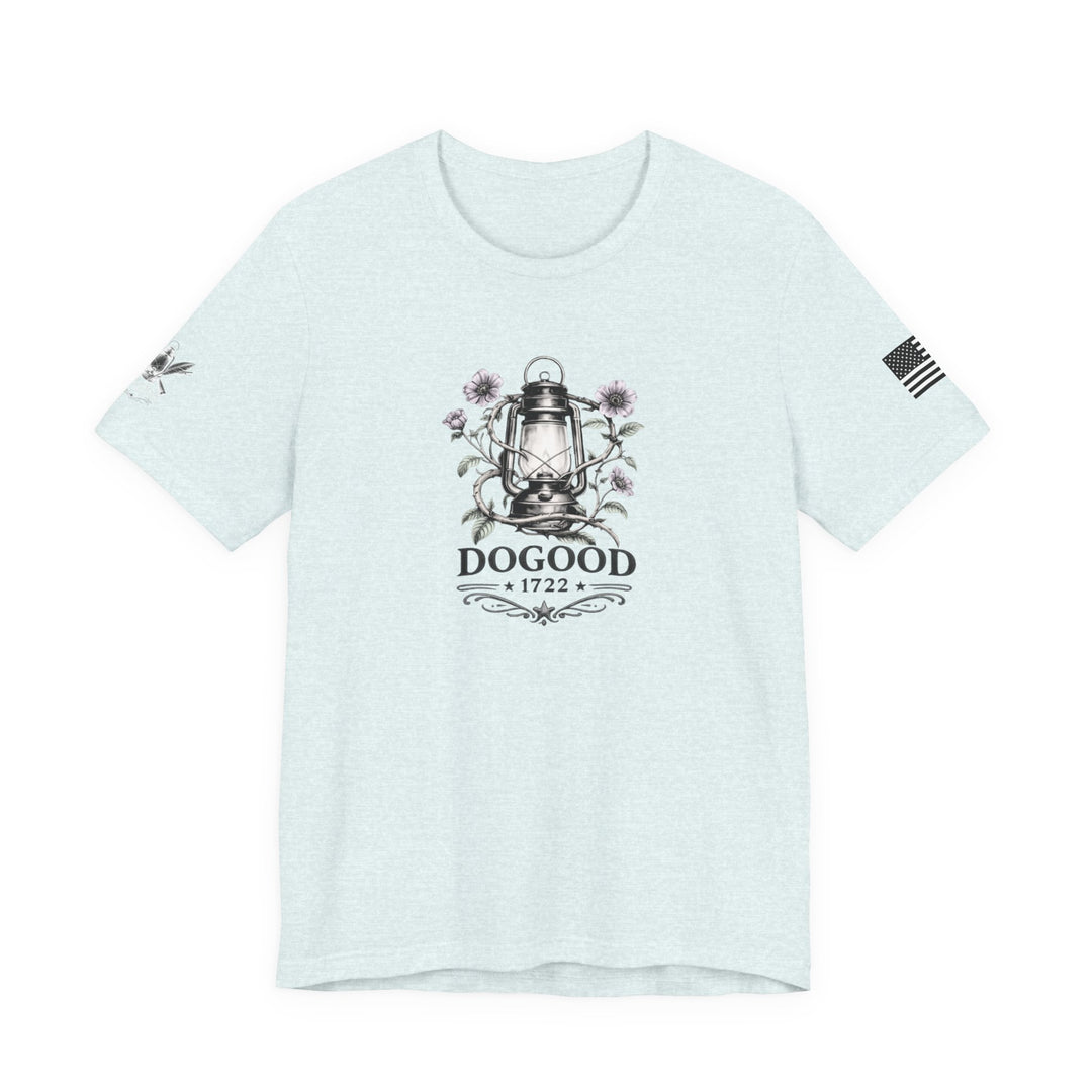 Liberty Lantern Tee — Patriotic "Raising Patriots" Graphic T-Shirt