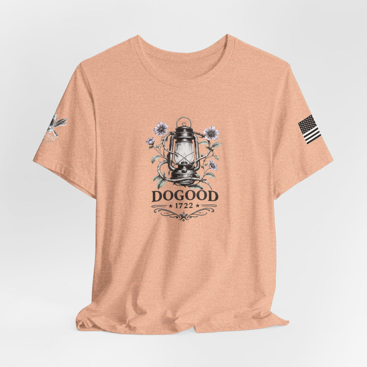 Liberty Lantern Tee — Patriotic "Raising Patriots" Graphic T-Shirt