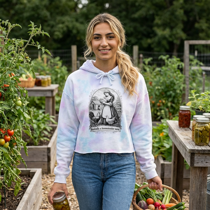 Cropped Hoodie — Vintage &