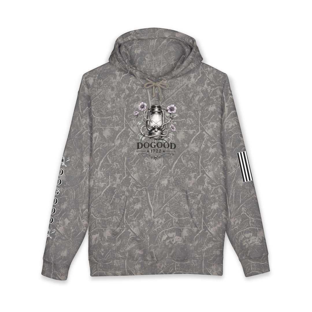 Homesteader Hoodie — "Basically a Homesteader Now" Vintage Farm Illustration Hooded Sweatshirt