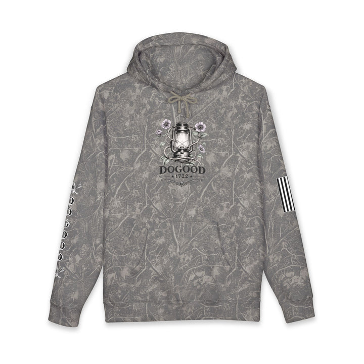 Homesteader Hoodie — "Basically a Homesteader Now" Vintage Farm Illustration Hooded Sweatshirt