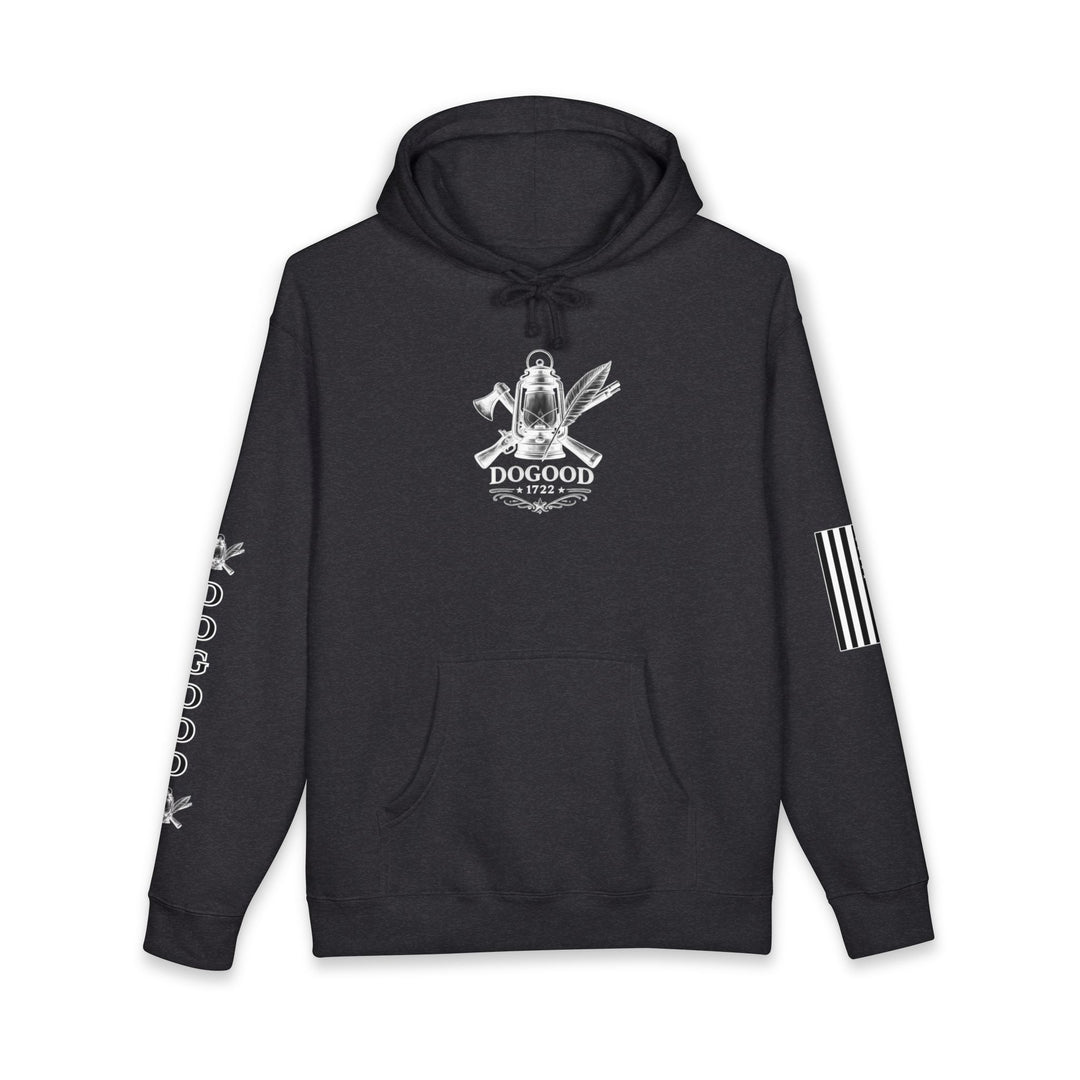 Patriotic Hoodie — "Midnight Ride" Premium Hooded Sweatshirt