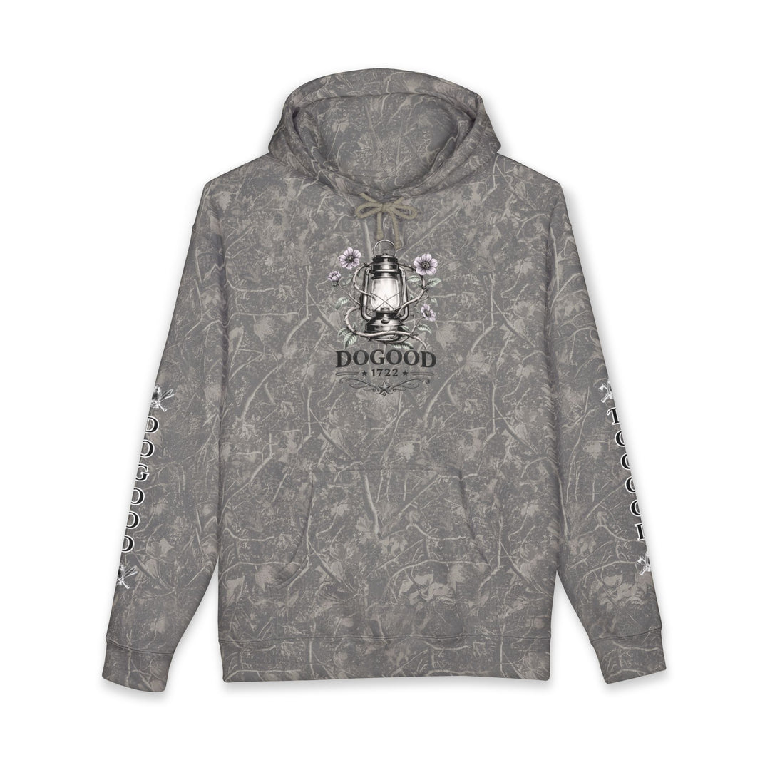 Mind Your Manners Hoodie — Vintage Lantern Floral Heavy Weight Pullover