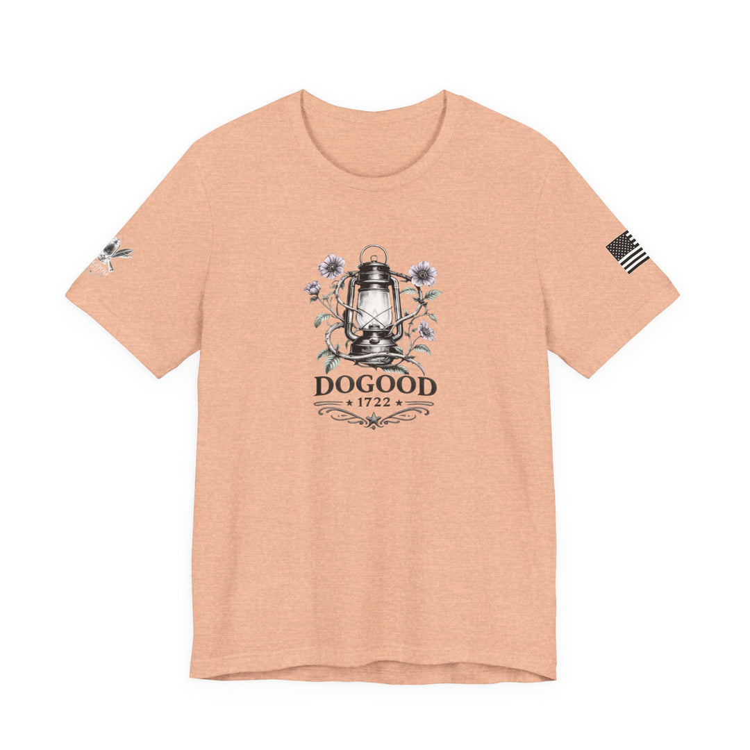 Liberty Lantern Tee — Patriotic "Raising Patriots" Graphic T-Shirt
