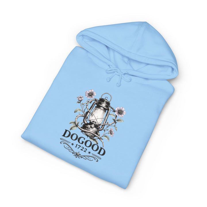 Homesteader Hoodie — "Basically a Homesteader Now" Vintage Farm Illustration Hooded Sweatshirt
