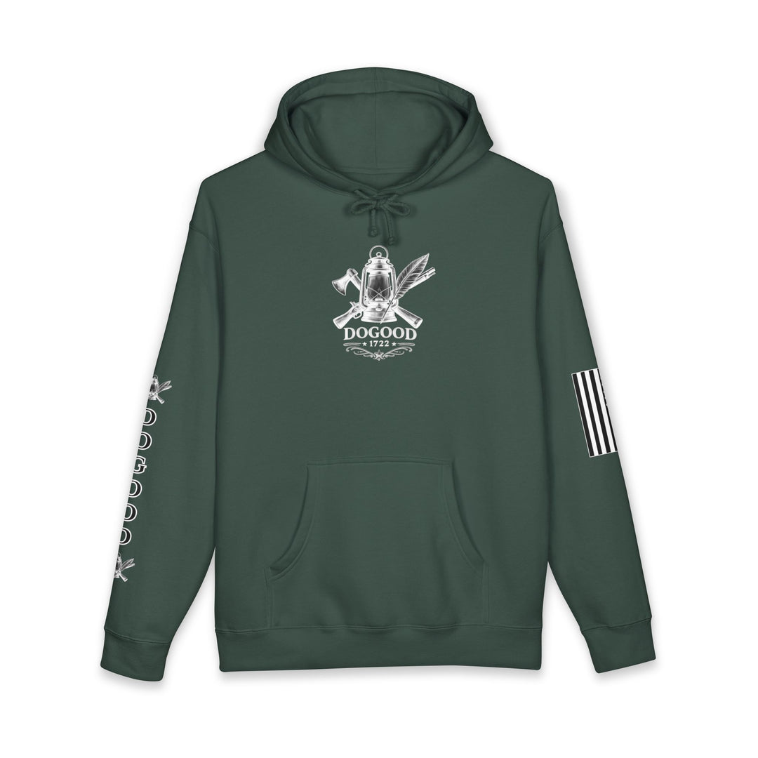 Patriotic Hoodie — "Midnight Ride" Premium Hooded Sweatshirt