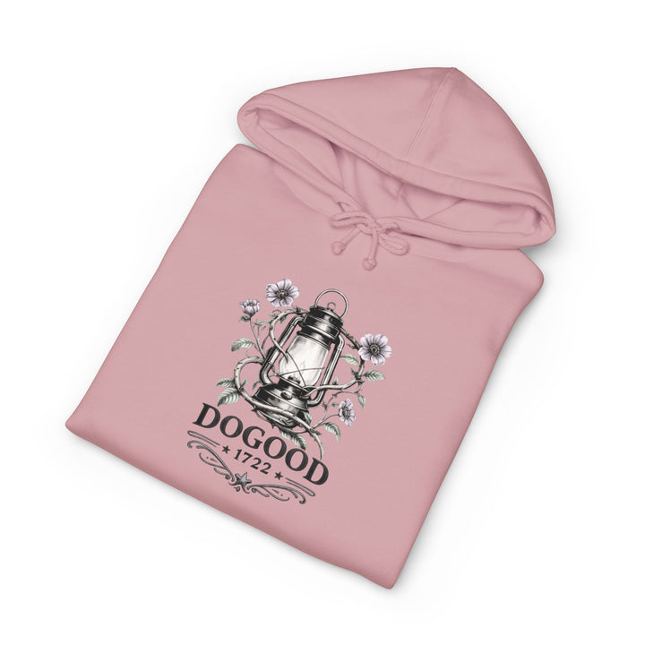 Homesteader Hoodie — "Basically a Homesteader Now" Vintage Farm Illustration Hooded Sweatshirt