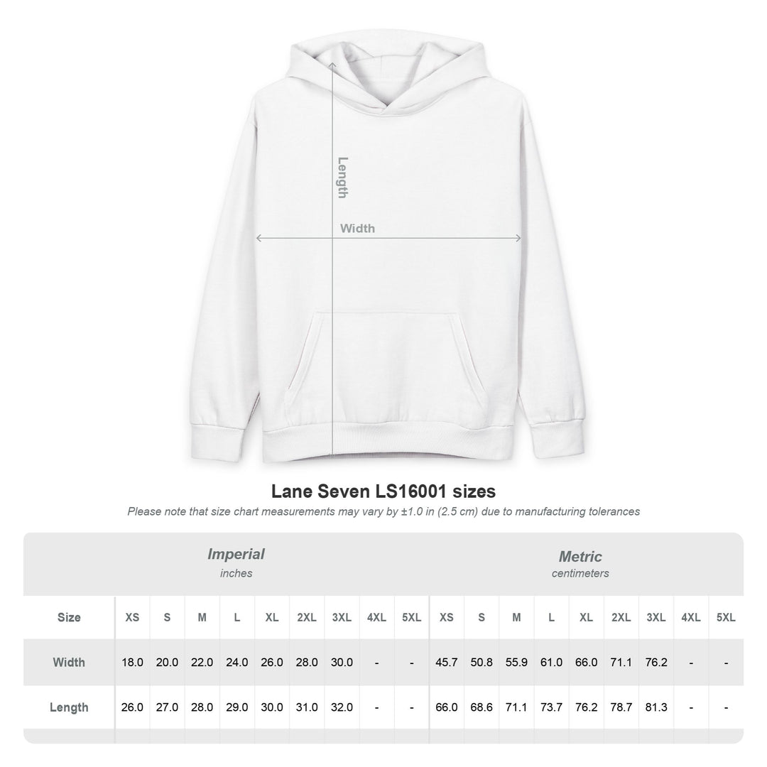 Mens Lane Seven— "We left Instructions!!" Streetwear Hoodie Pullover