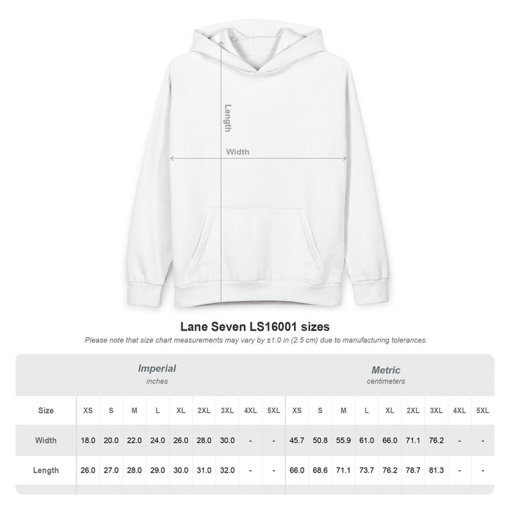 Mens Lane Seven— "We left Instructions!!" Streetwear Hoodie Pullover